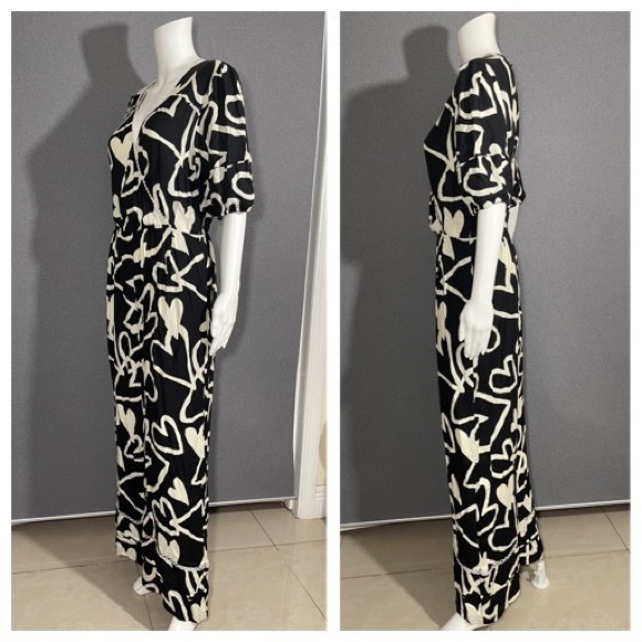 Farm Rio Anthropology Sinead herts jumpsuit - Picture 9 of 14